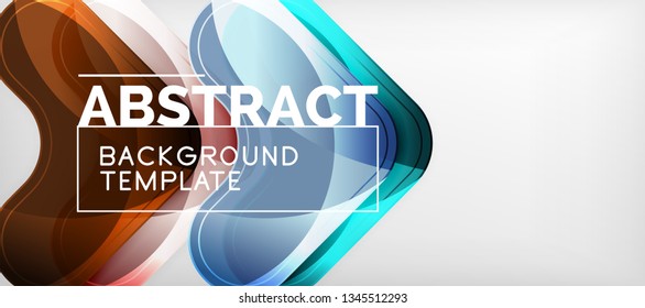 Techno lines, hi-tech futuristic abstract background template with arrow shapes. Vector design