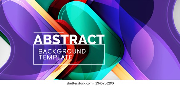 Techno lines, hi-tech futuristic abstract background template with arrow shapes. Vector design