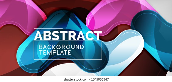 Techno lines, hi-tech futuristic abstract background template with arrow shapes. Vector design