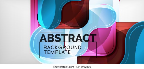 Techno lines, hi-tech futuristic abstract background template with arrow shapes. Vector design