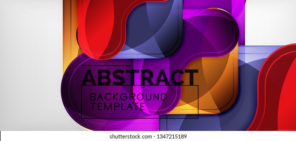 Techno lines, hi-tech futuristic abstract background template with arrow shapes. Vector design