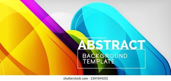 Techno lines, hi-tech futuristic abstract background template with arrow shapes. Vector design