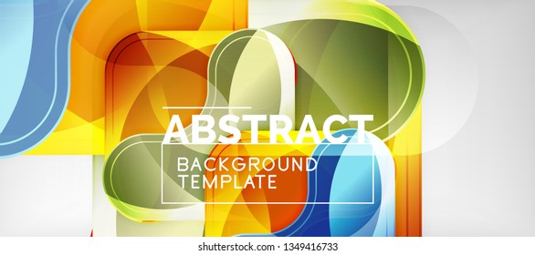 Techno lines, hi-tech futuristic abstract background template with arrow shapes. Vector design