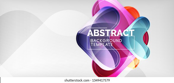 Techno lines, hi-tech futuristic abstract background template with arrow shapes. Vector design