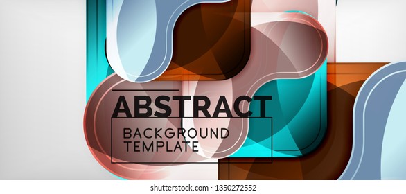 Líneas tecno, plantilla de fondo futurista de alta tecnología abstracta con formas de flecha. Diseño de vectores