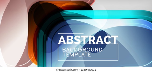 Líneas tecno, plantilla de fondo futurista de alta tecnología abstracta con formas de flecha. Diseño de vectores