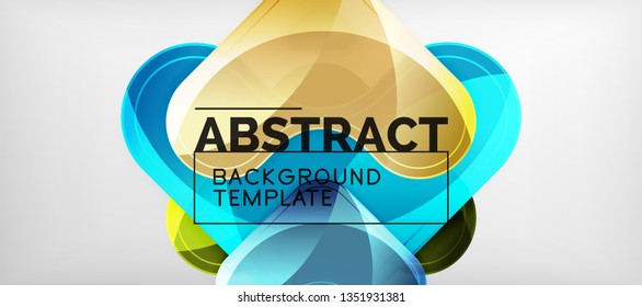 Techno lines, hi-tech futuristic abstract background template with arrow shapes. Vector design