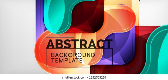 Techno lines, hi-tech futuristic abstract background template with arrow shapes. Vector design