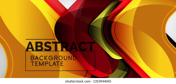 Techno lines, hi-tech futuristic abstract background template with arrow shapes. Vector design