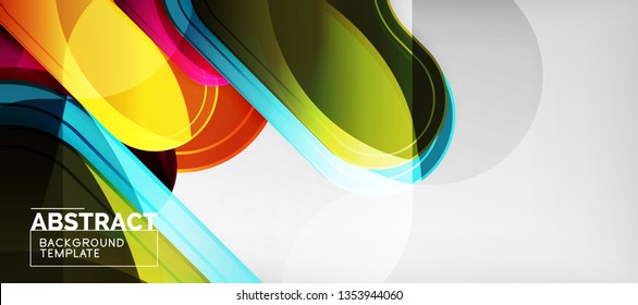 Techno lines, hi-tech futuristic abstract background template with arrow shapes. Vector design