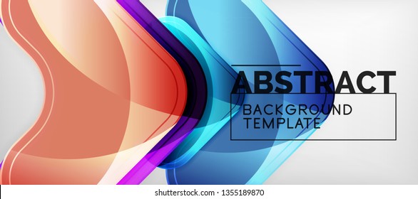 Techno lines, hi-tech futuristic abstract background template with arrow shapes. Vector design