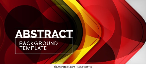 Techno lines, hi-tech futuristic abstract background template with arrow shapes. Vector design