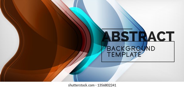 Techno lines, hi-tech futuristic abstract background template with arrow shapes. Vector design