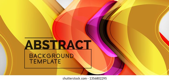 Techno lines, hi-tech futuristic abstract background template with arrow shapes. Vector design