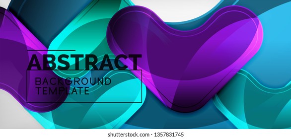 Techno lines, hi-tech futuristic abstract background template with arrow shapes. Vector design