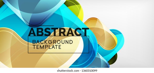 Techno lines, hi-tech futuristic abstract background template with arrow shapes. Vector design
