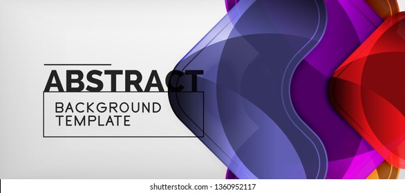 Líneas tecno, plantilla de fondo futurista de alta tecnología abstracta con formas de flecha. Diseño de vectores