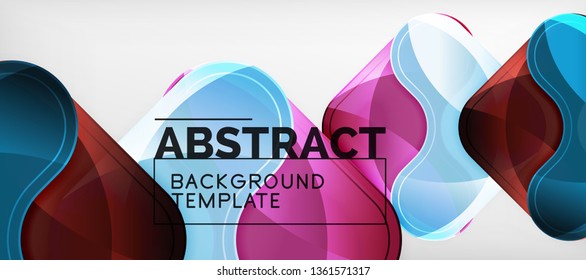 Techno lines, hi-tech futuristic abstract background template with arrow shapes. Vector design