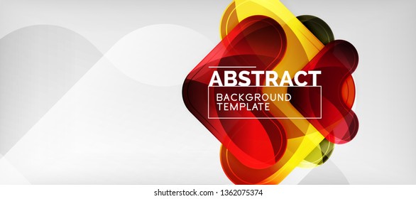 Techno lines, hi-tech futuristic abstract background template with arrow shapes. Vector design