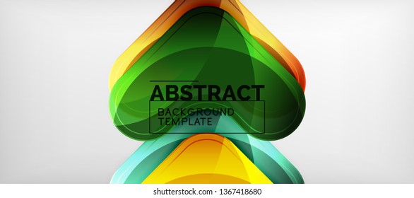 Techno lines, hi-tech futuristic abstract background template with arrow shapes. Vector design