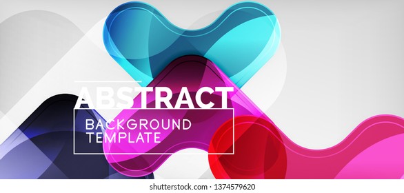 Techno lines, hi-tech futuristic abstract background template with arrow shapes. Vector design