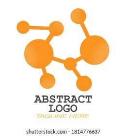 Logo de Techno. Negocios innovadores y de alta tecnología. Ilustración vectorial simple aislada en un fondo blanco