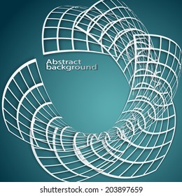 Techno paper abstract background