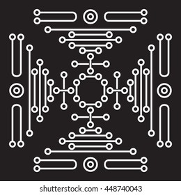 techno pattern