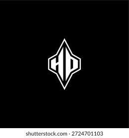 techno estilo de corrida design moderno monograma de jogo carta logotipo inicial esport conceito HD