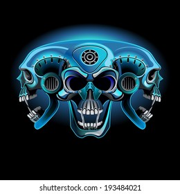 Techno skull.