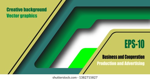 Techno style. Modern creative background. Business card. Modern creative background for flyers and business cards. Vector graphics
