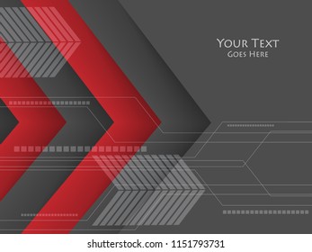 Techno vector background