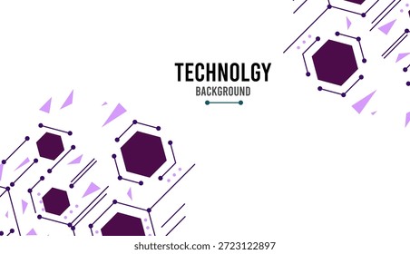 Vector abstracto de la tecnología. puede utilizar para el cuaderno. 