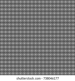 Technologic fabric tile card cover print badge. Geometric design template with gray, black and white elements. Vector seamless pattern. Background, texture with pop art effect.
