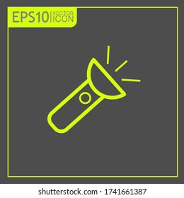 technologic idea light icon, rocket target
