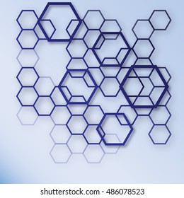 Technological abstract background metal