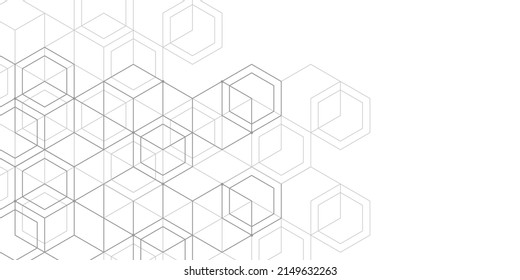 Technological Abstraction.Technical Drawing Background .Geometric Design. Vector Illustration.