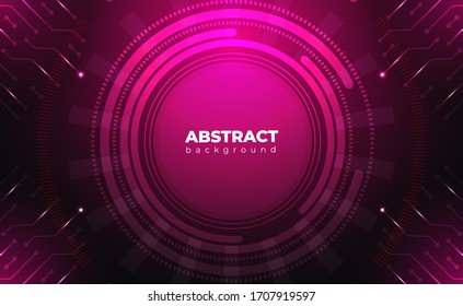 Technological background. circuit board concept. Electronic motherboard illustration. Hi-tech digital technology and engineering. Digital technology backdrop. Vector illustration.