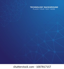 Technological background, Illustration technology background. Hi-tech digital technology concept.