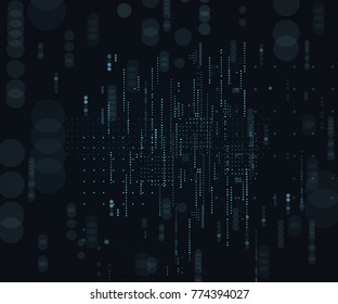 Technological background vector illustration