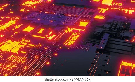 The technological basis of an abstract computer board can be used to describe technological processes, science, and education. Information engineering component. Can be used as digital dynamic wallpap