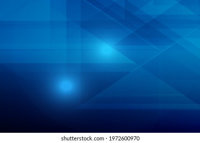 Technological design geometric background illustration in blue color