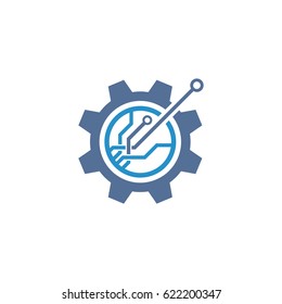 Technological element. Gear. Circuit.