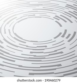 Technological futuristic circle