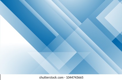 Technological geometric blue background. Vector design