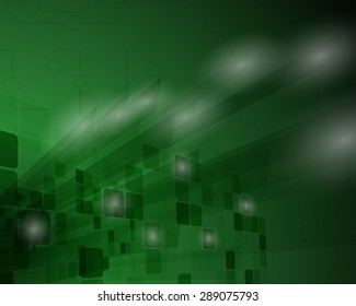Technological green background.Vector illustration with transparency EPS10.