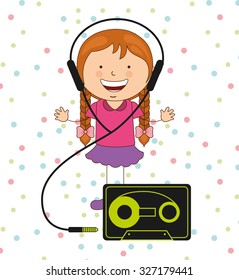 technological kids design, vector illustration eps10 graphic 