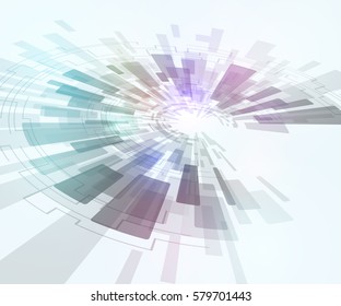 technological pattern abstract background, vector illustration