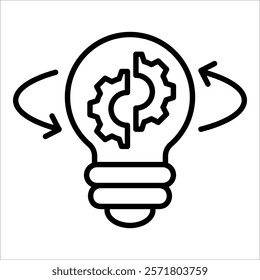 Technological Risk Icon Element For Design