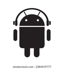 a technological robot icon now
